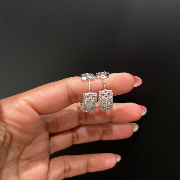 American diamond hoops (walya) - Picture 2 of 6